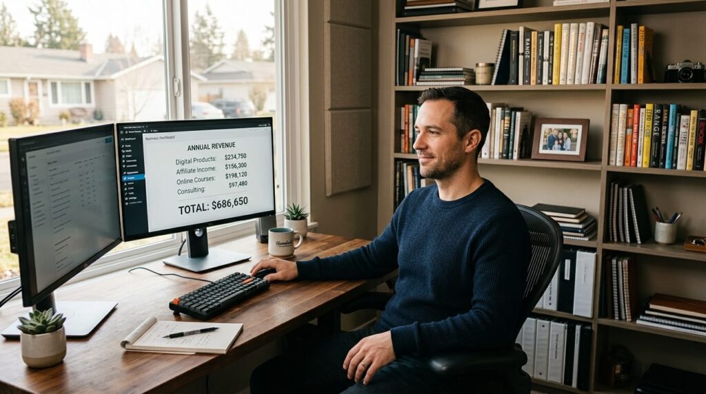 online business vs in person business profits