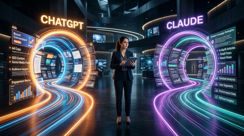 ChatGPT vs Claude for Marketing