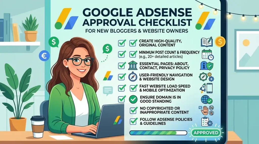 Google AdSense approval tips for new blogs