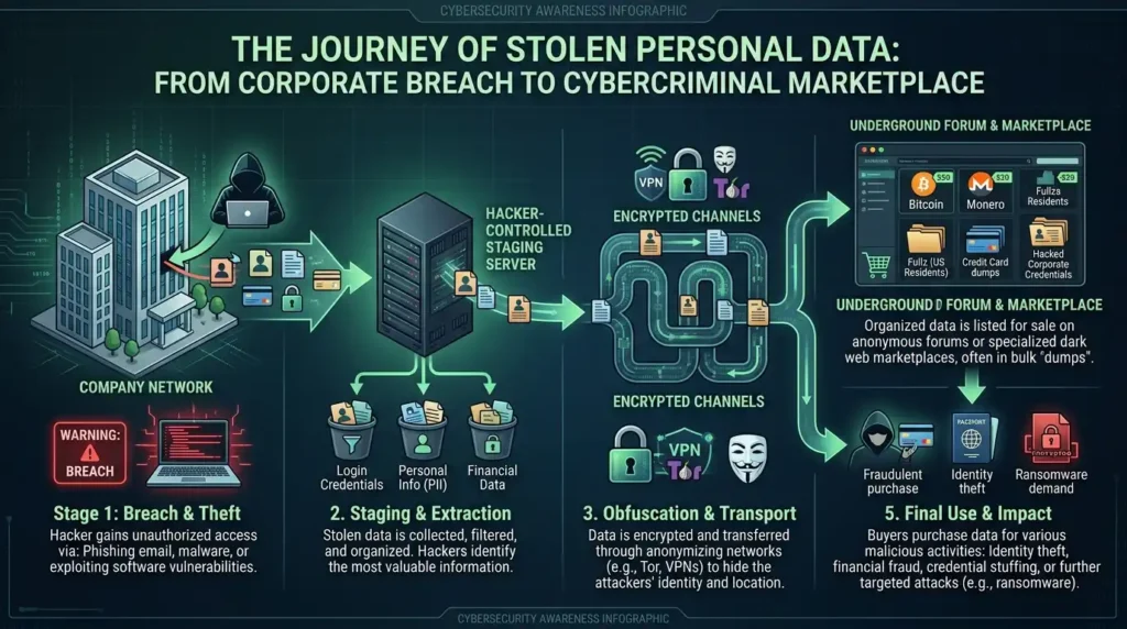 What Happens to Your Personal Data After a Company Data Breach