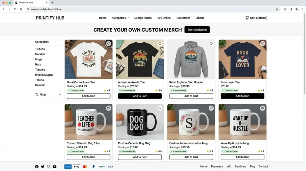 print on demand business